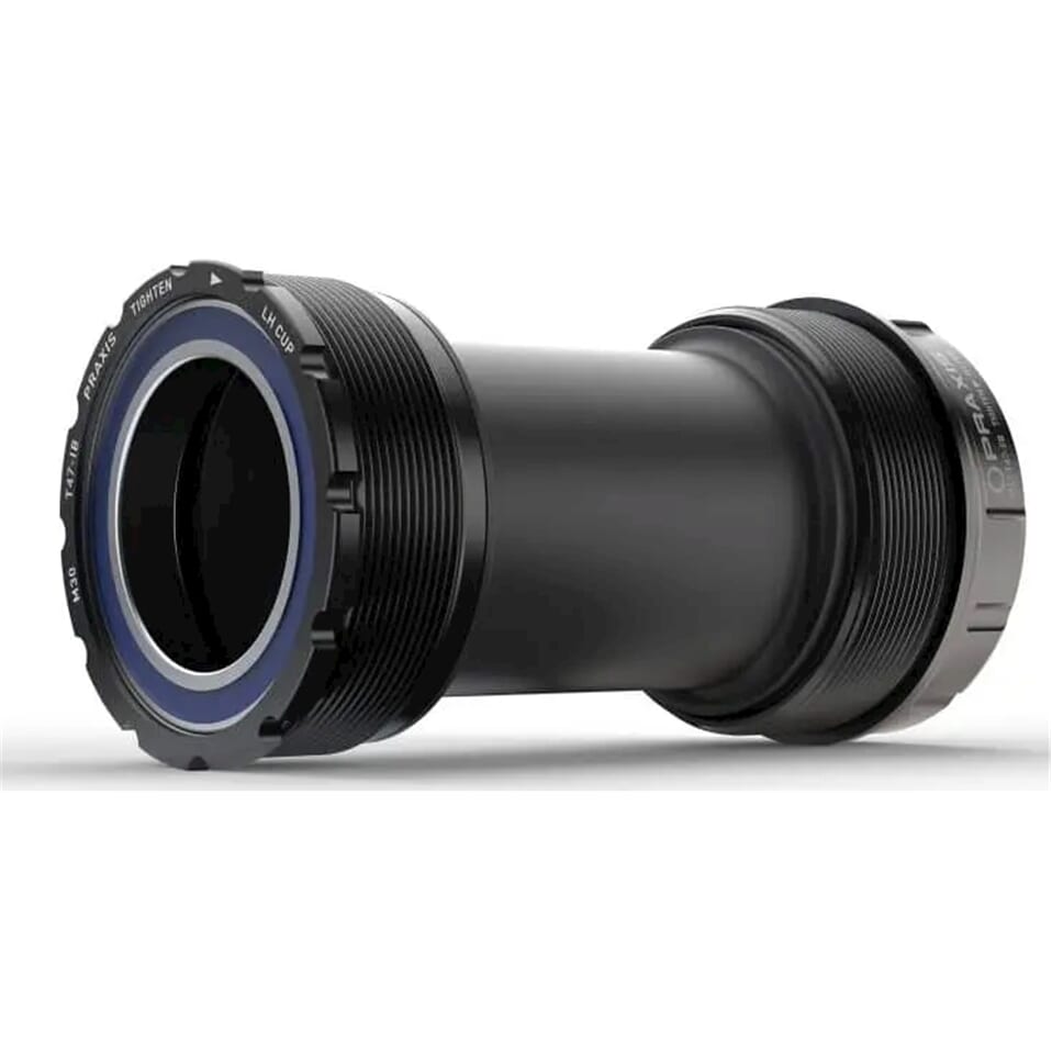 Praxis bottom bracket adapter m30 t47 asym road 76.75 mm mtb 81.25m