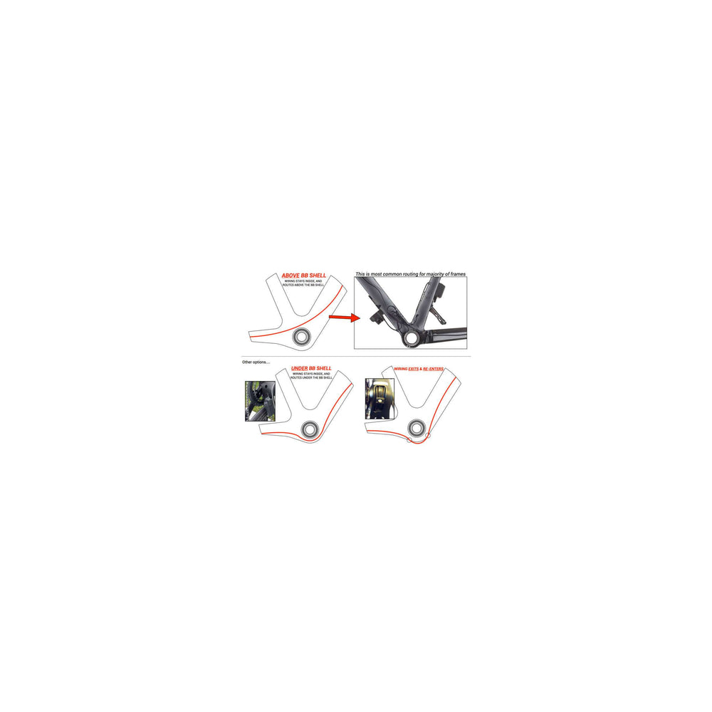 Adattatore di staffa inferiore Praxis M24 BB30 PF30 Road 68mm