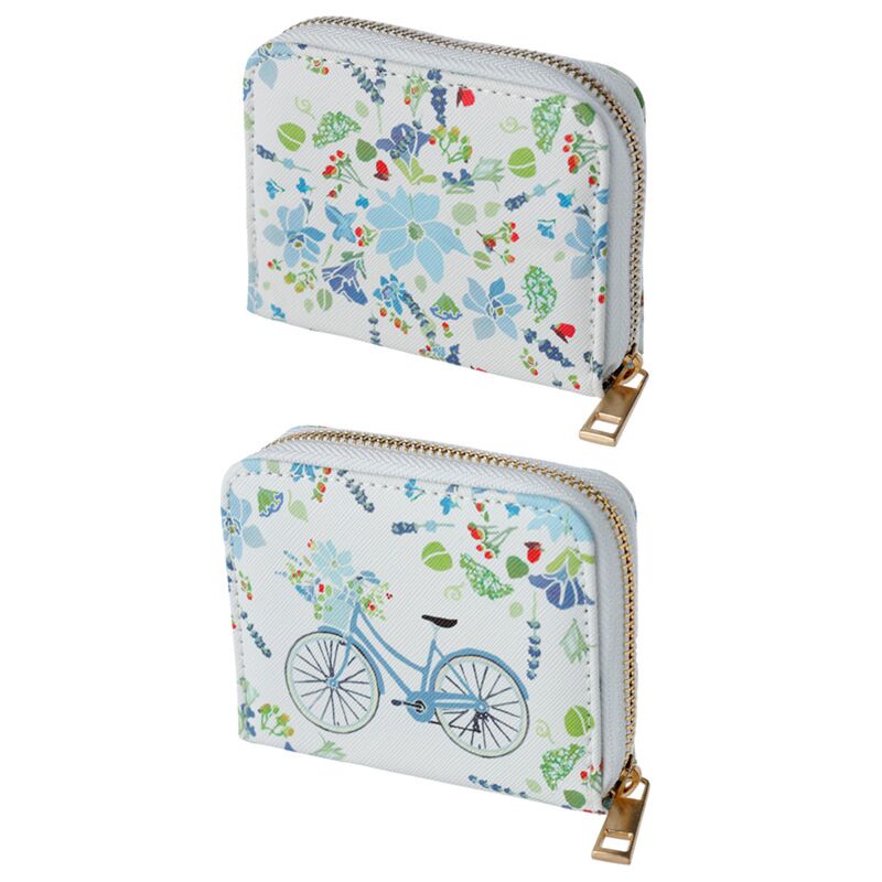 Julie dodsworth botanisk lavendel pung med rund lynlås - lille