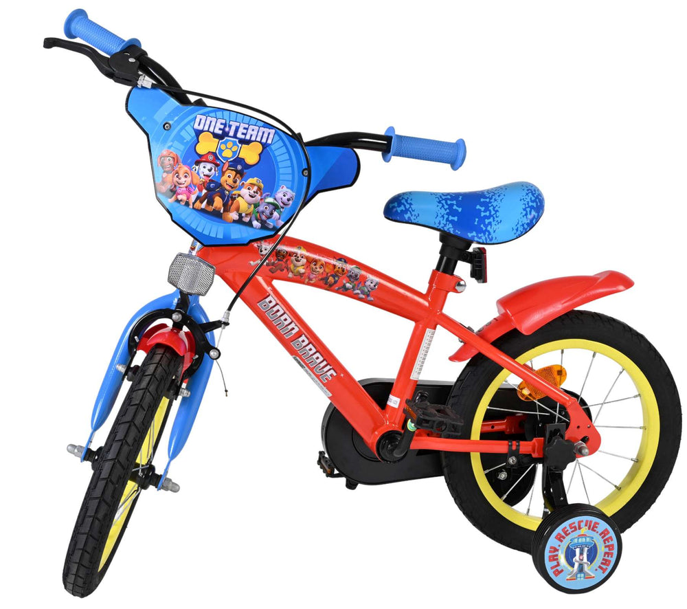 Paw Patrol children's bike - boys - 14 inch - red and blue