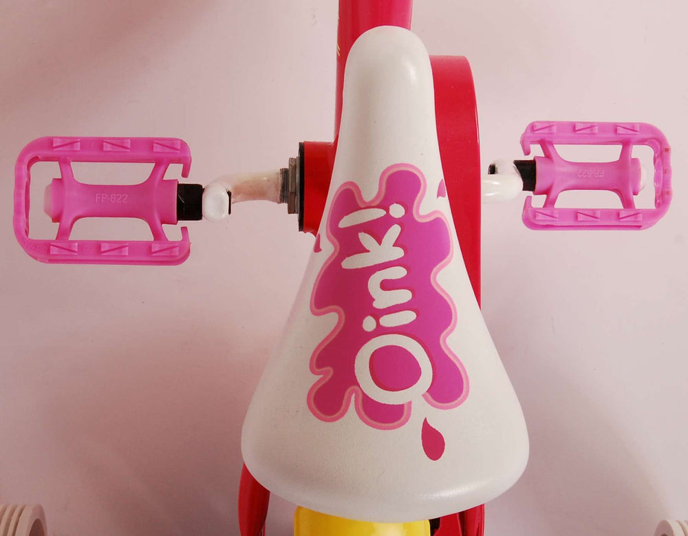 Peppa Pig Children's Bicycle - Girls - 10 inch - Pink Blue - Fixed Gear