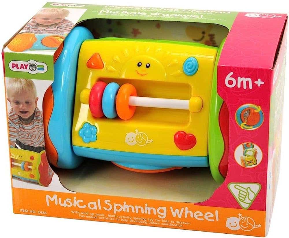 Playgo musical spinning wheel