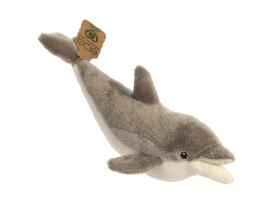 Eco Nation plush toy - dolphin - 28 cm