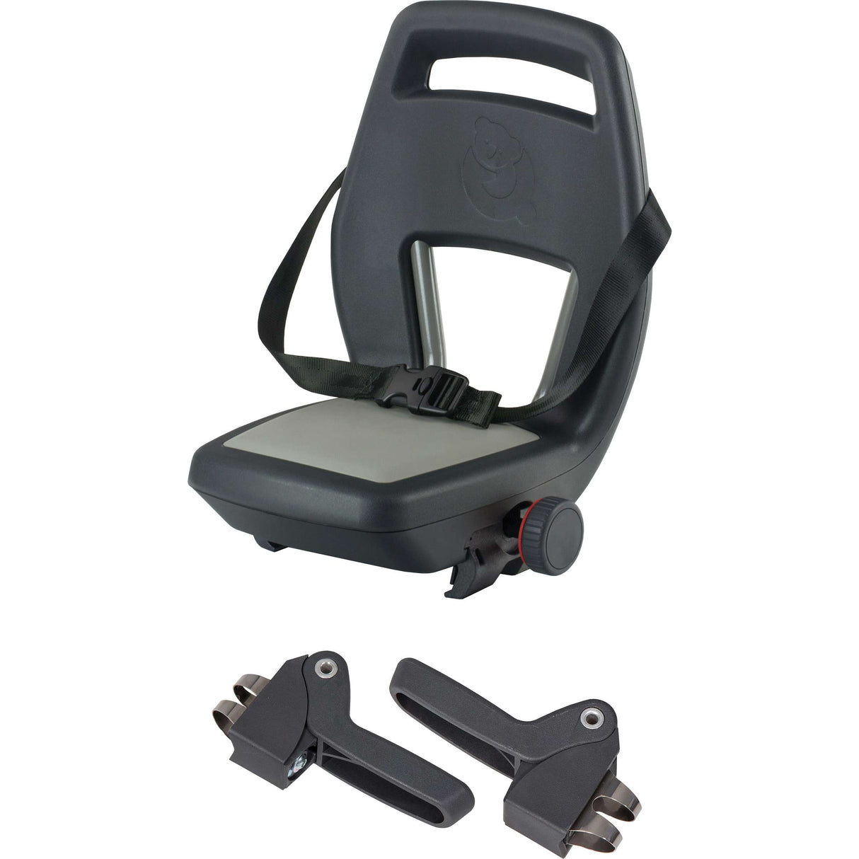 Asiento trasero de Qibbel junior 6+ transportista de equipaje gris