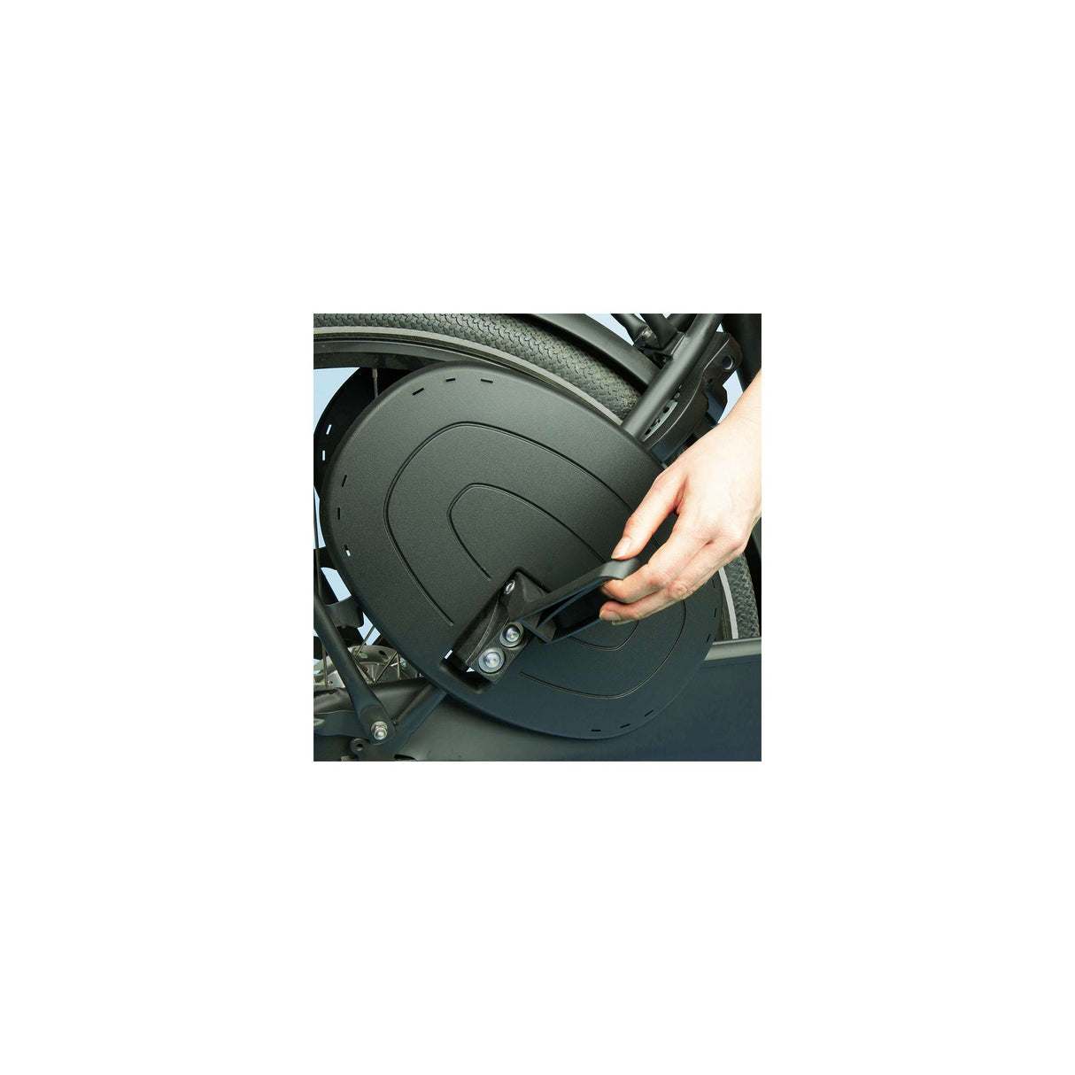 Qibbel Rücksitz Junior 6+ mik-hd Gepäckträger grau