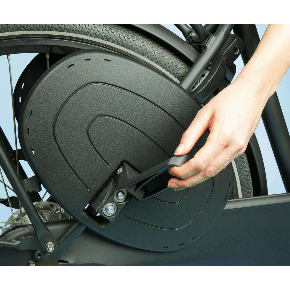 Qibbel Satz Fußschutzplatten Junior 6+ - schwarz