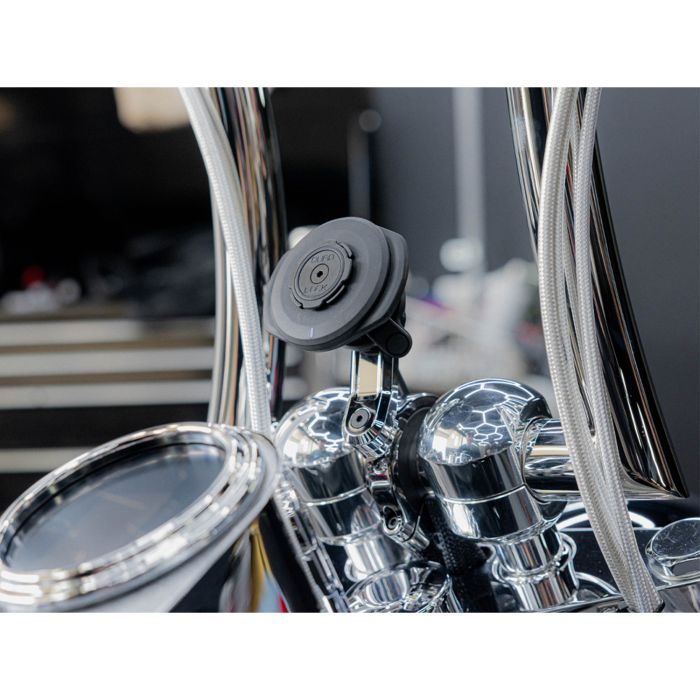 Quad lock držiak na riadidlá motocykla pro large - chróm