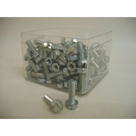 Bolt fender Bofix le cnó m5x16 ghalbhánuithe (50 ríomhaire)