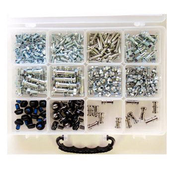 Bofix 210800 Box assortment 12 compartments Mudguards, Seatposts, Crankcases