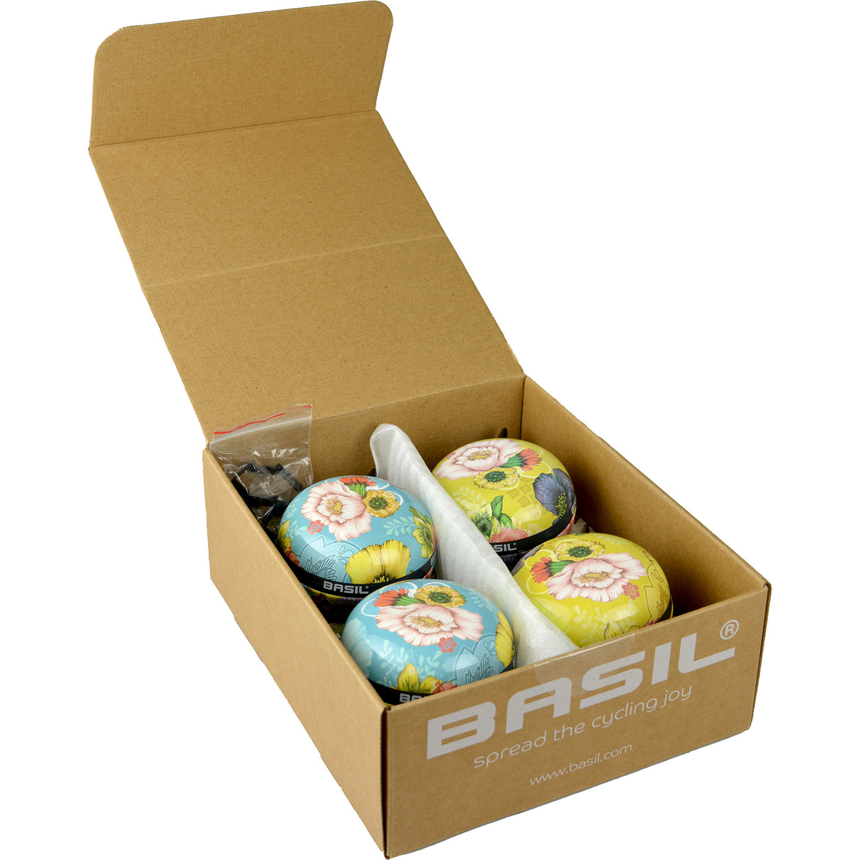 Bell Display Basil bluddege Feld grouss Klack (4 Stécker an der Këscht)