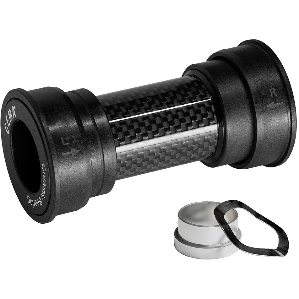 CEMA BRACKETAS BB86-BB92 SRAM GXP-KERMIC-ZWART