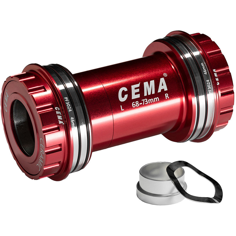CEMA BRACKETAS PF30 Interlock SRAM GXP-KERAMIC-ROOD