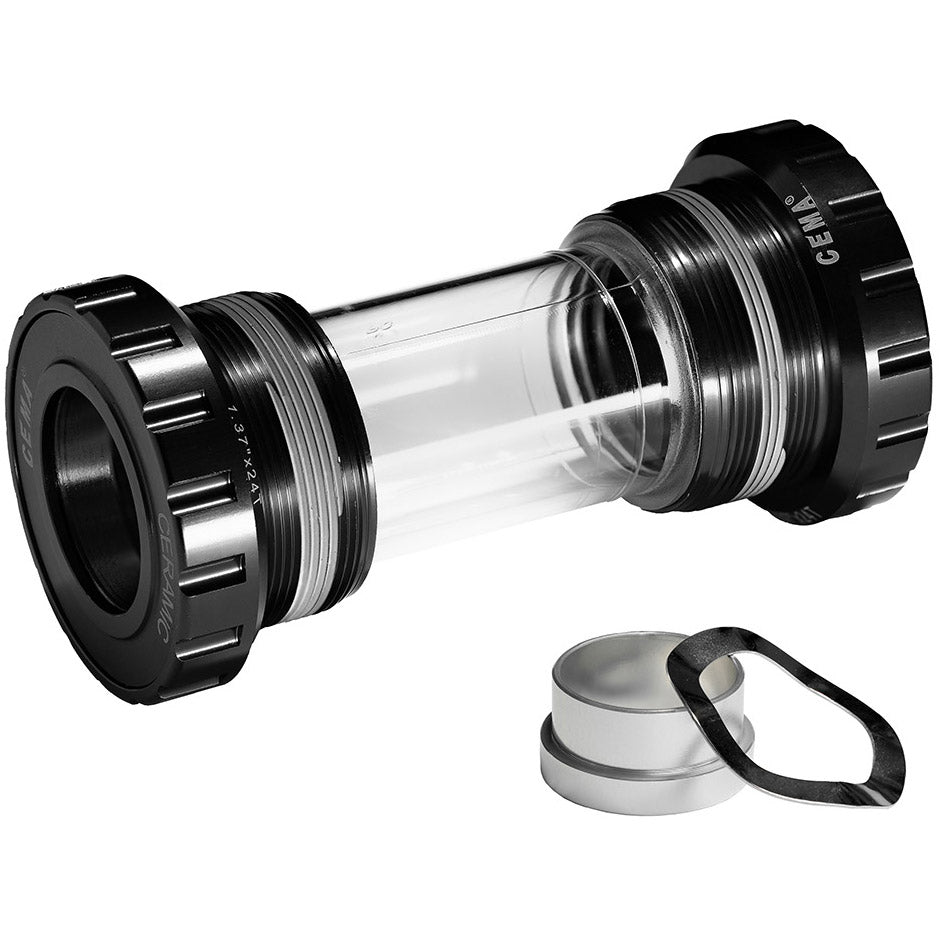 CEMA Bottom Bracket SRAM GXP-Stainless Steel-Black