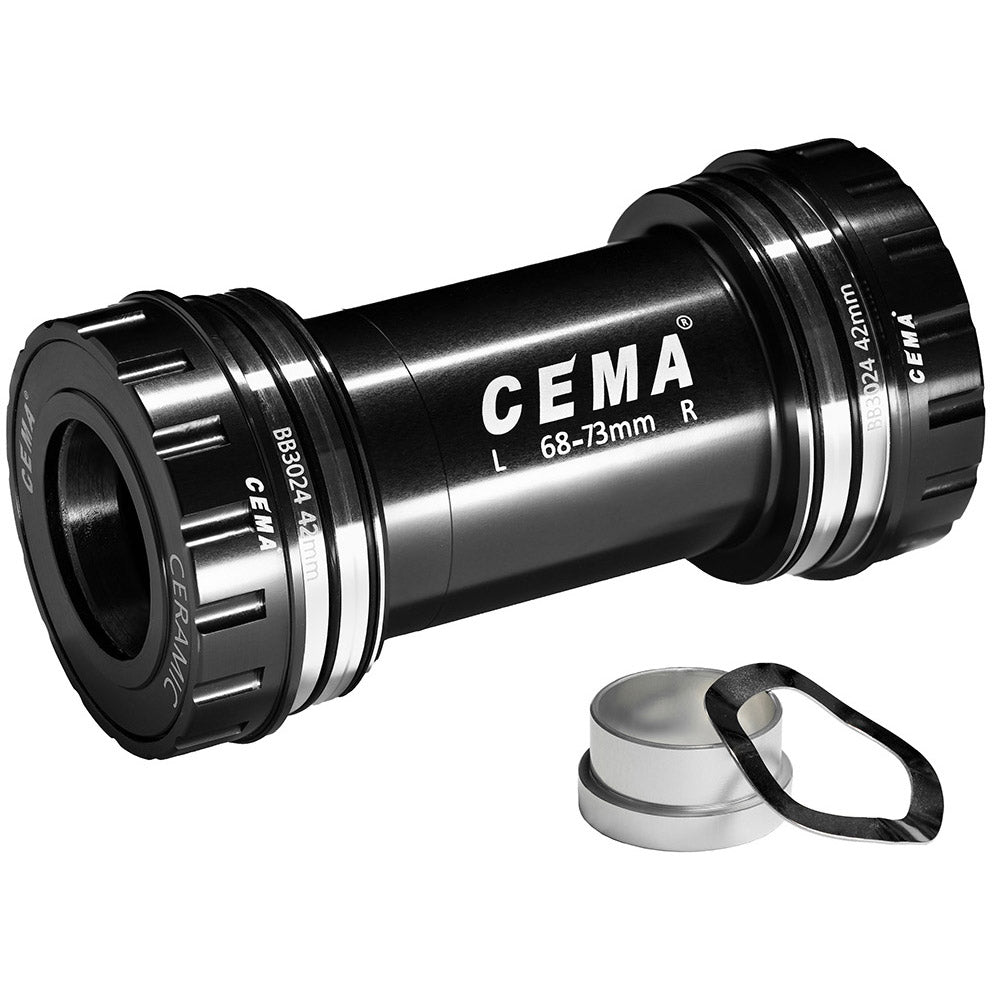 CEMA Bottom Bracket BB30 Interlock SRAM GXP-RVS-Black