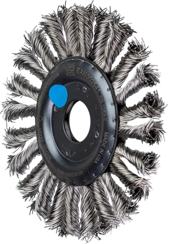 Pferd staalborstel 125x12x22,2 0.5 ct inox pos