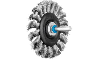 Pferd staalborstel op stift 70x12x6 0.35 inox