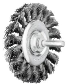 Pferd staalborstel op stift 70x12x6 0.35 staal