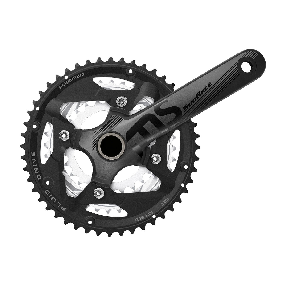 SUNRACE CRANKKEL FCMS50 22-30-40 175 mm M CG+BB Zestaw