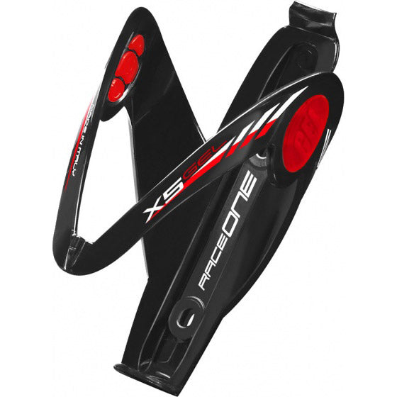 Saccon bottle cage x5 gel black red p st