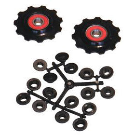 VWP Set of derailleur pulleys 11t. PUL-110 ceramic bearings