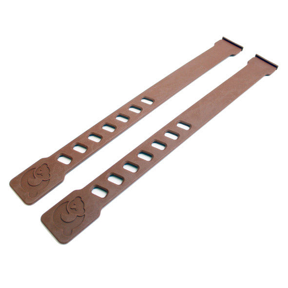 Qibbel set foot straps brown