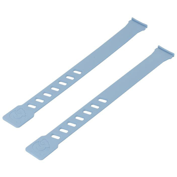 Qibbel set of foot straps light blue