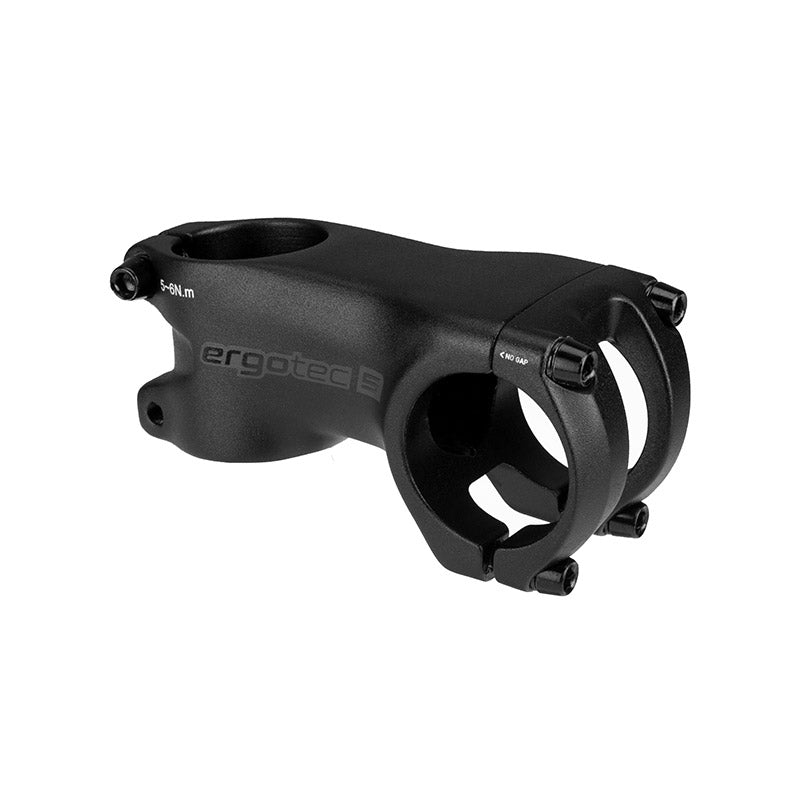 Ergotec stem hake ahead 28.6 31.8, 80mm, -8° black