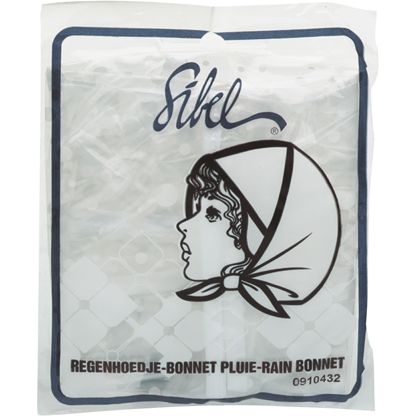 Sibel-Regenhaube mit Punkt und Schirm