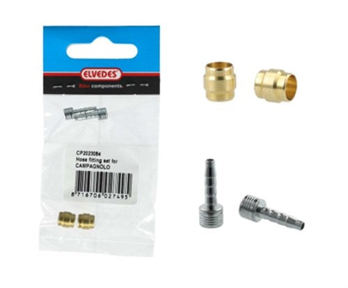 Elvedes hydro upínací krúžok oliva + vložka campagnolo set a 2