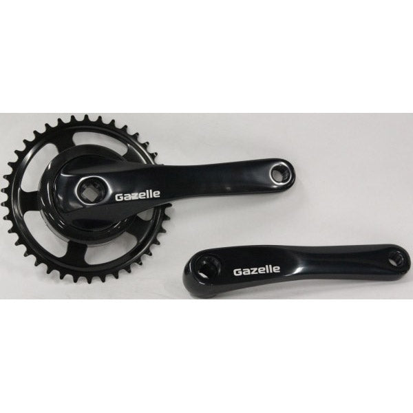 Gazelle Crankset nexus 3 32-38t alu black 175mm 3713150050