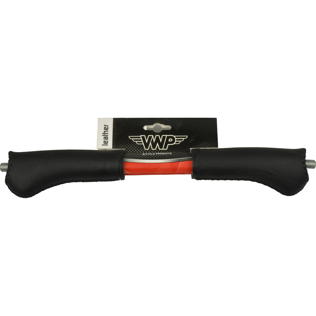 Vwp handlebar set hybrid 120 120mm adjustable leather black