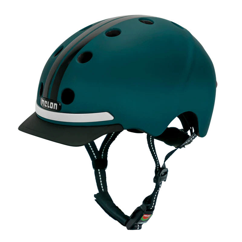 Melon helmet with lighting e-series nightliner ml