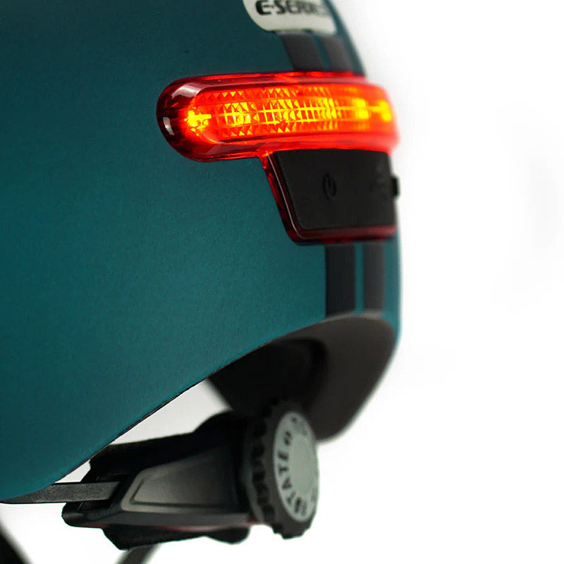 Melon helmet with lighting e-series nightliner ml