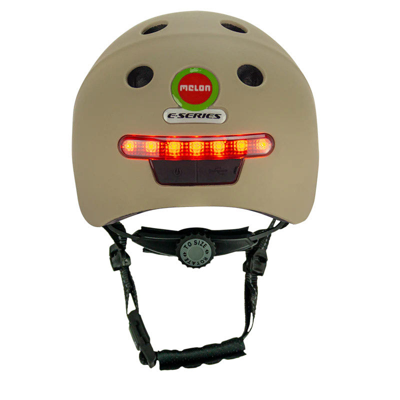 Casque de melon avec éclairage E-Series Moonlight M-L