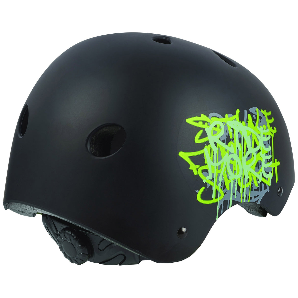 Polisport Urban Radical Bicycle Helmet S 53-55 cm Graffiti Black Green