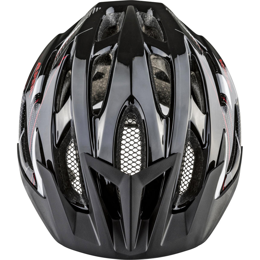 Olympische Sportbekleidung Alpina Sport MTB Helm MTB17 54-58 Glanz schwarz weiß Rot