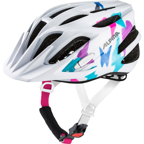 Olympic Sportswear Alpina Sports Kinderhelm FB JR. 2.0 papillon 50-55 GL. blanc