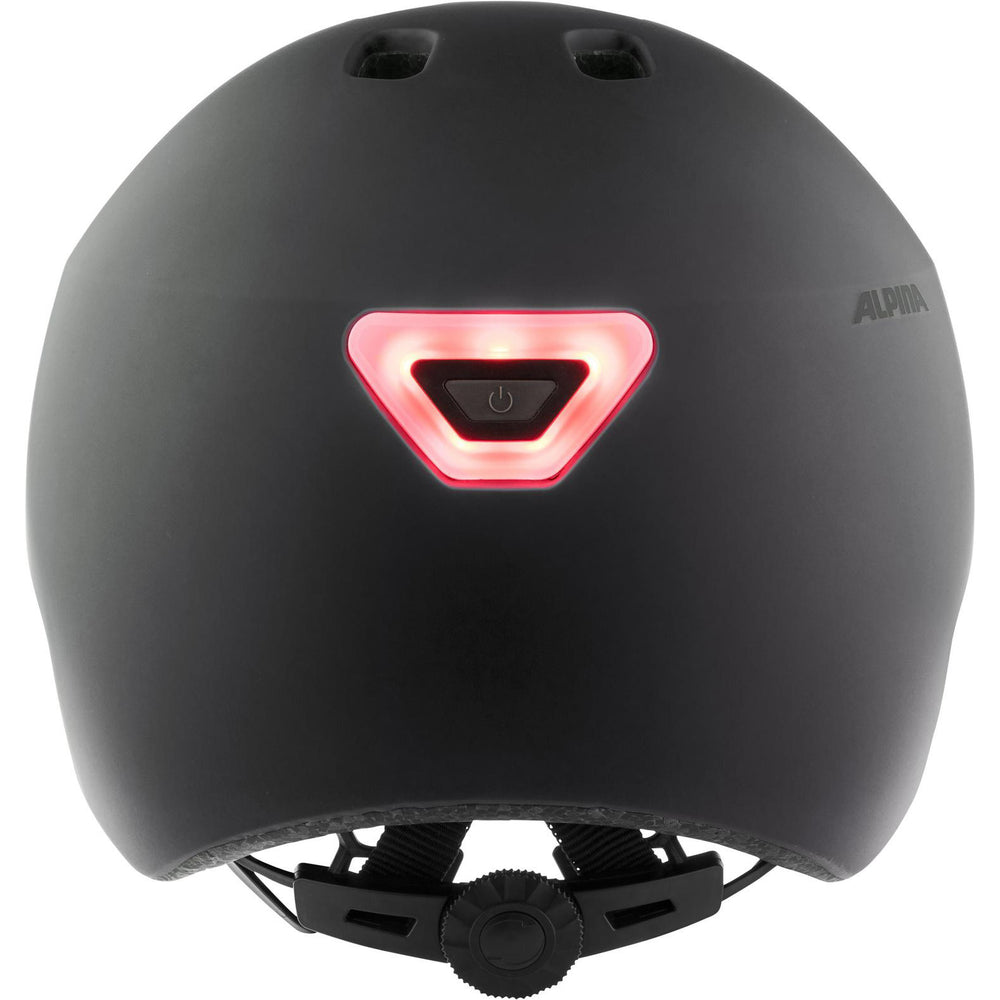 Olympic sportswear alpina sports urban helmet brooklyn 52-57 matt black