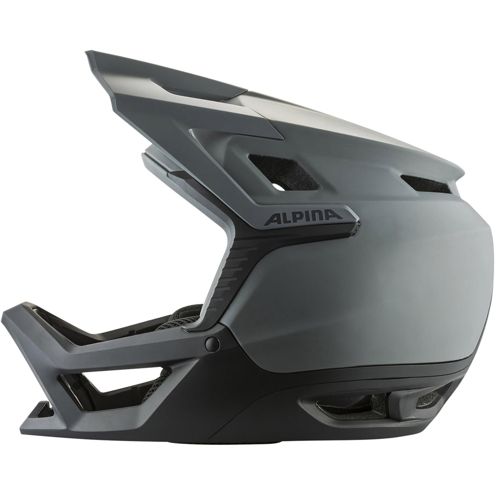 Olympische Sportbekleidung Alpina Sport MTB Helm Roca 61-63 Mattgrau