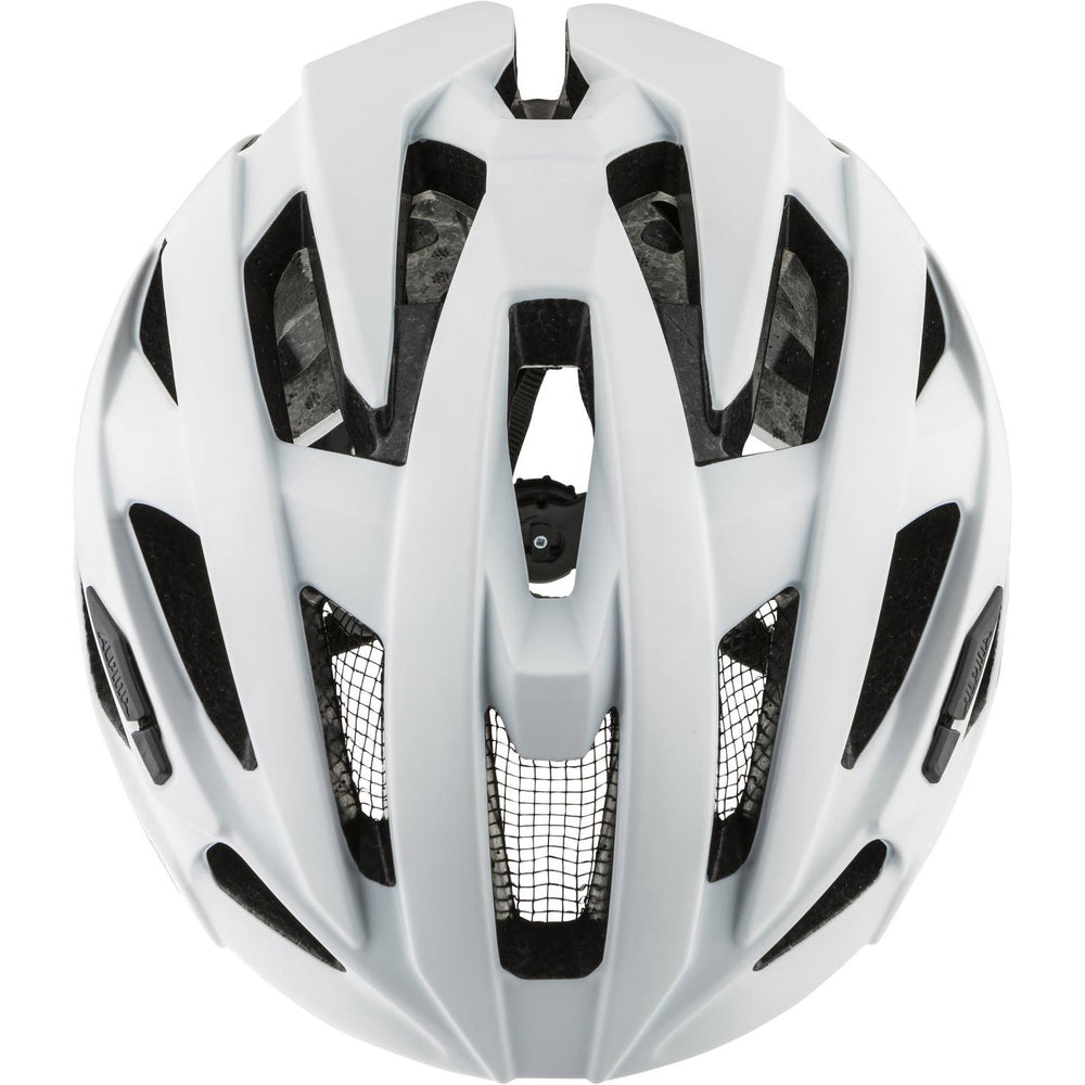 Attura di abbigliamento sportivo olimpico Alpina Sports Race Helm ValParola 55-59 Mat White