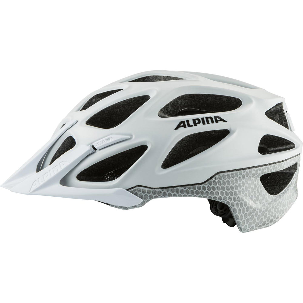 Olympic Sportswear Alpina Sports Mtb Helm Mythos Réflexion 52-57 Blanc