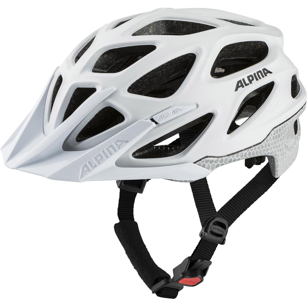 Olympic Sportswear Alpina Sports Mtb Helm Mythos Réflexion 52-57 Blanc