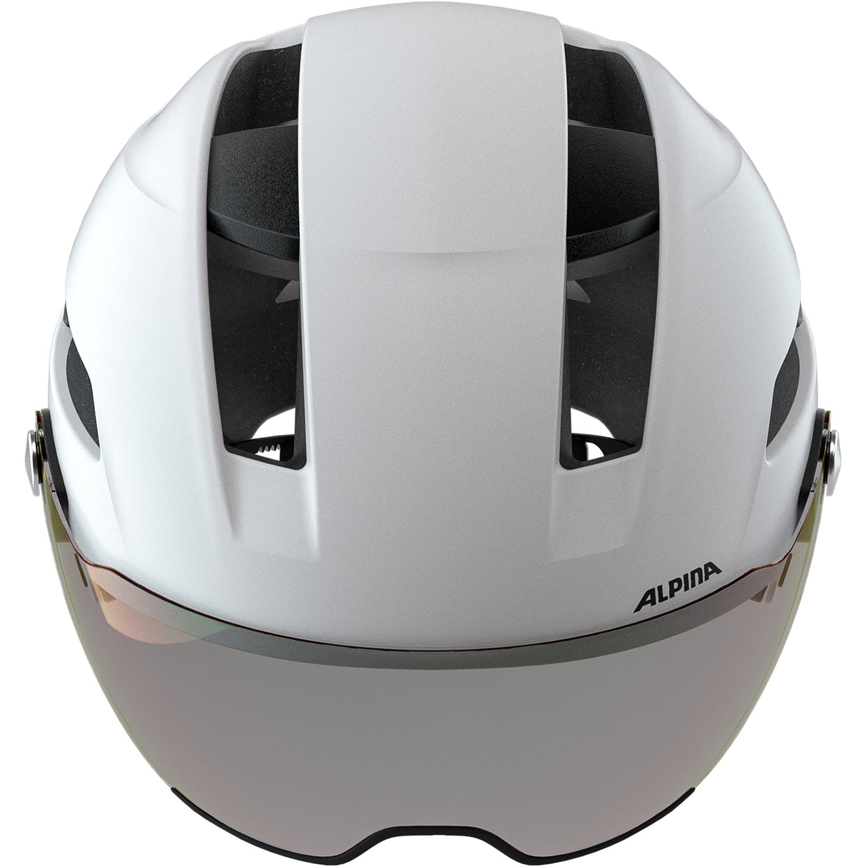 Olympic Sportswear Alpina Sports Urban Helm Soho Visor V 55-59 Mat White