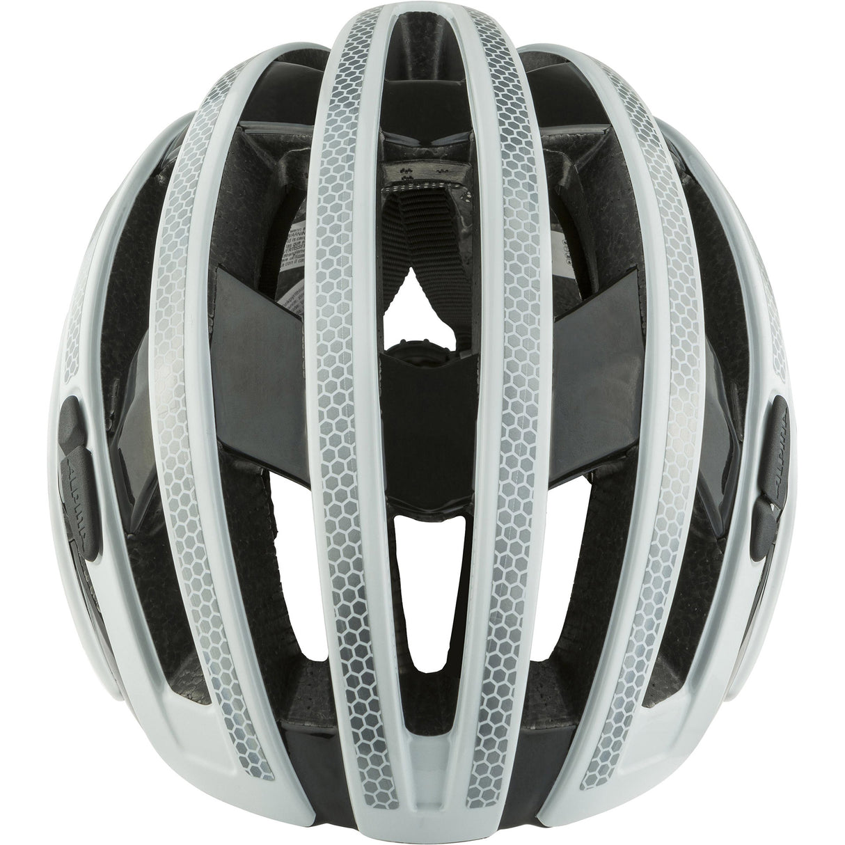 Casco Olympic Sports Sports Alpina Sports Race Ravel riflettente 55-59 lucentezza bianca