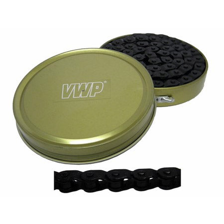 Vwp chain 1 2-1 8 102 bmx fs teflon coated (in tin) black