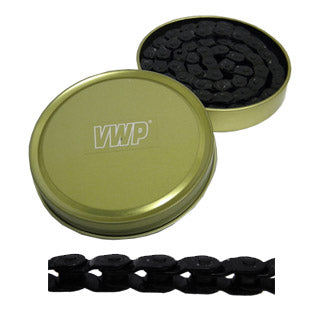 Vwp chain 1 2-3 32 102 bmx f teflon coated (in tin) black