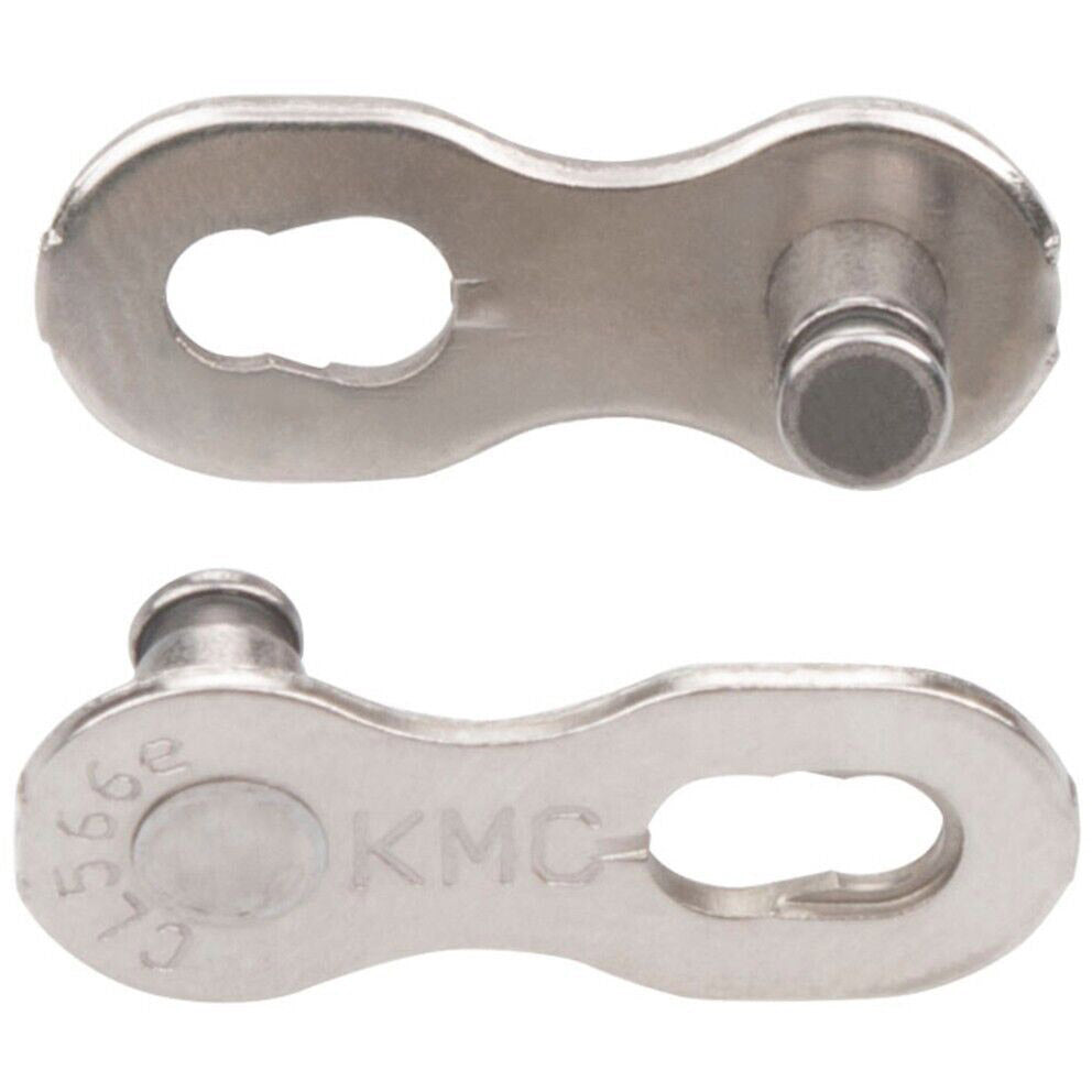 KMC E9 Silver Bicycle Chain 1 2x11 128 - 122 Links