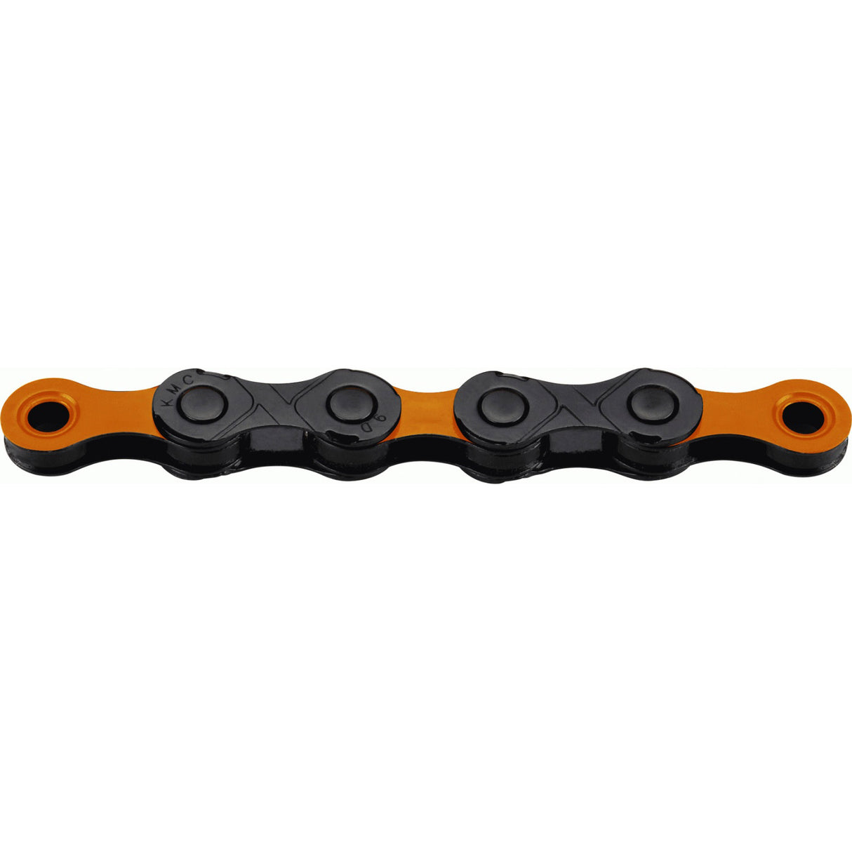 KMC Bicycle Chain DLC 12 126 links - Orange Black (272g)