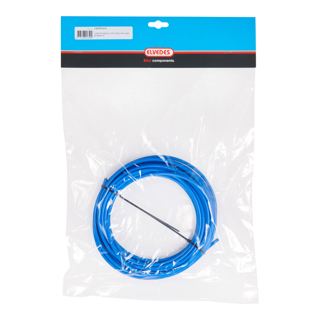 Elvedes brake outer cable 5mm (10m) blue liner 1125tef-8-10