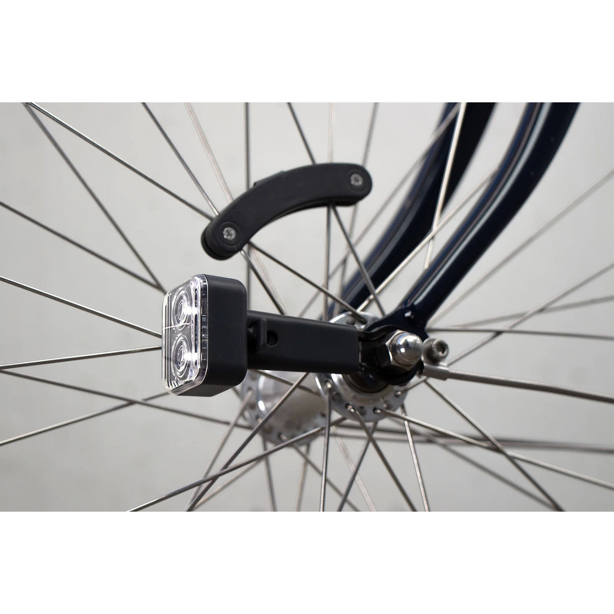 Illuminazione per biciclette per la bicicletta per la bicicletta in acciaio costante in acciaio bianco 4 a meno